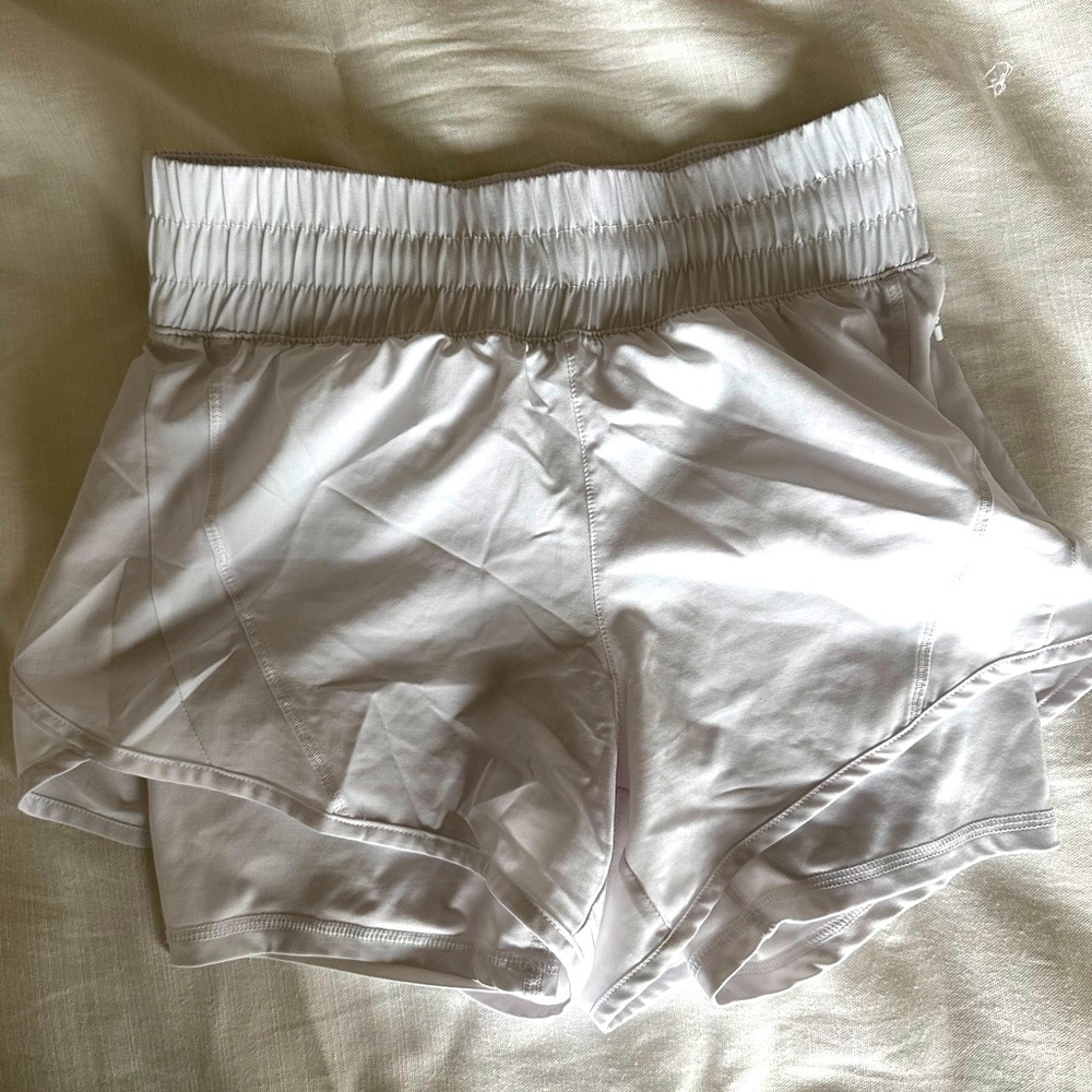 White athletic shorts